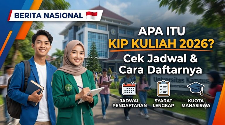 Apa Itu KIP Kuliah 2026? Cek Jadwal dan Cara Daftarnya