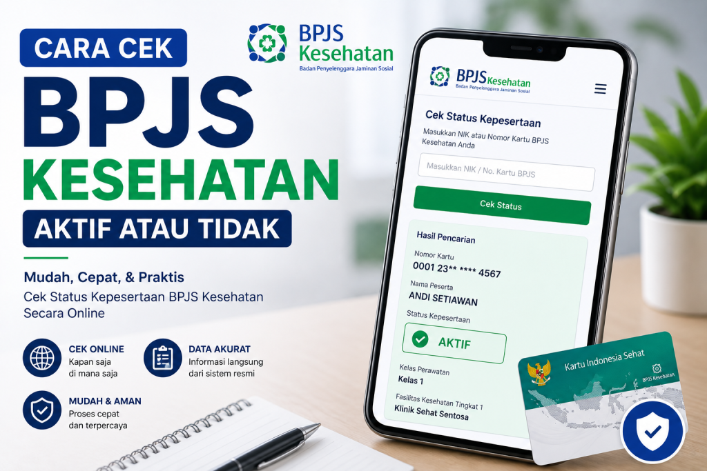 Cara Cek BPJS Kesehatan Aktif atau Tidak