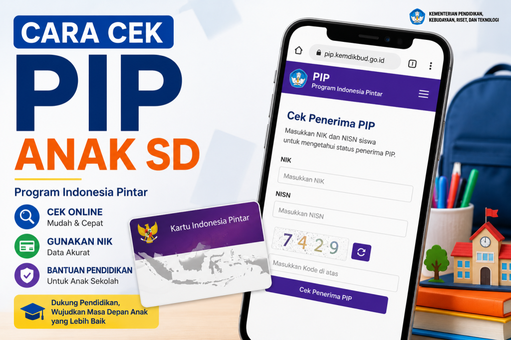 Cara Cek PIP Anak SD
