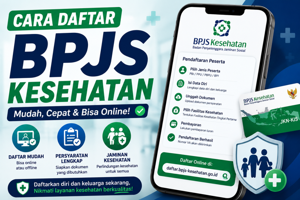 Cara Daftar BPJS Kesehatan