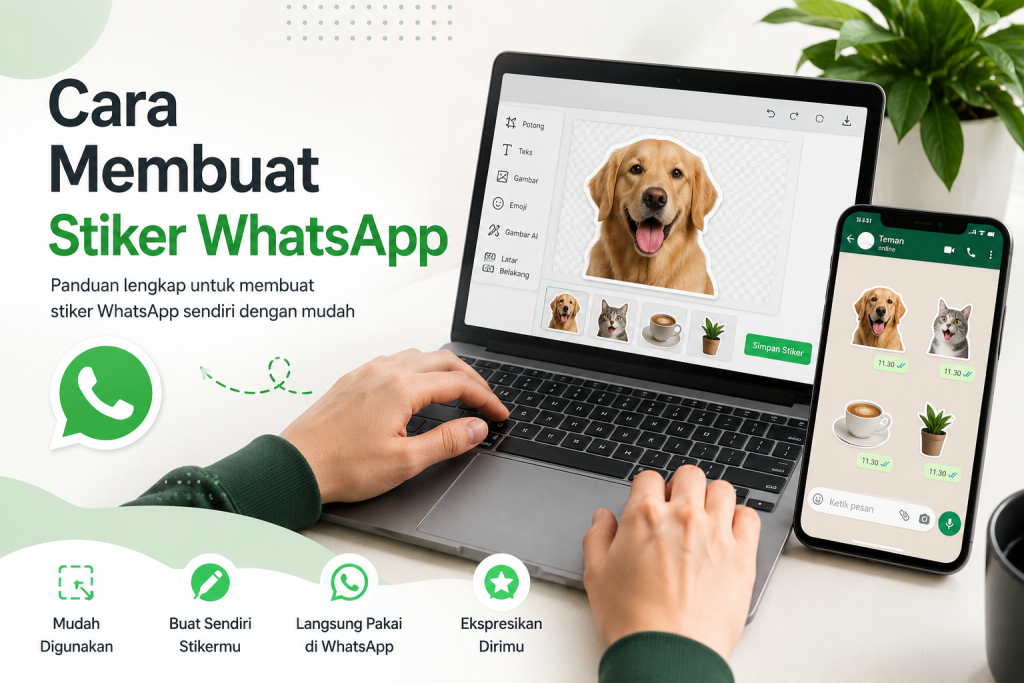 Cara Membuat Stiker Whatsapp