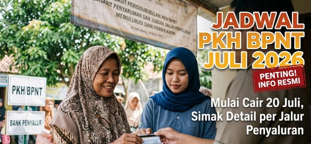 Jadwal PKH BPNT Juli 2026 Mulai Cair 20 Juli, Simak Detail per Jalur Penyaluran