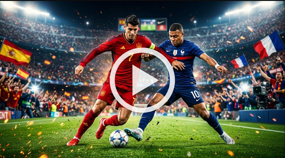 Link Streaming Nonton Spanyol vs Prancis