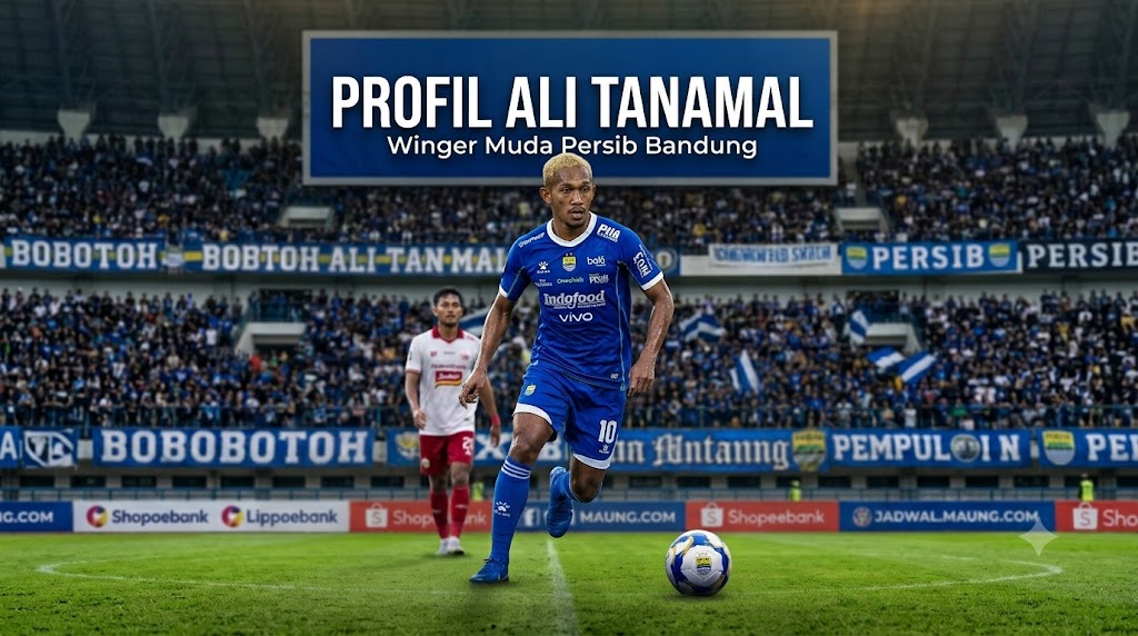 Profil Ali Tanamal, Winger Muda Persib Bandung