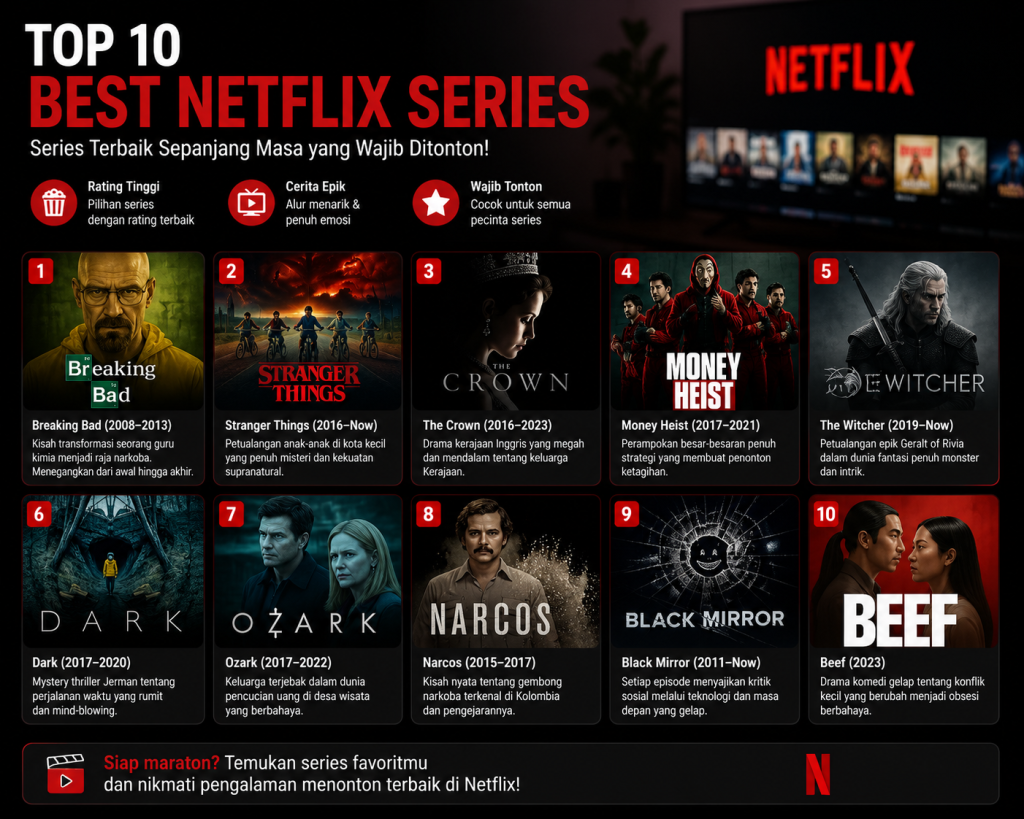 Top 10 Best Netflix Series