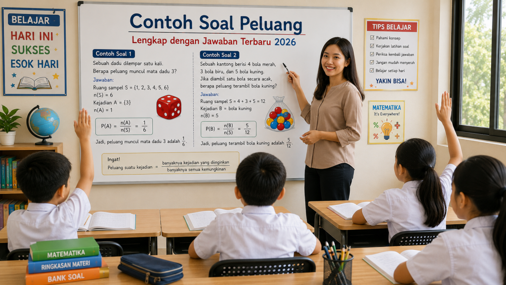 contoh soal peluang 2026