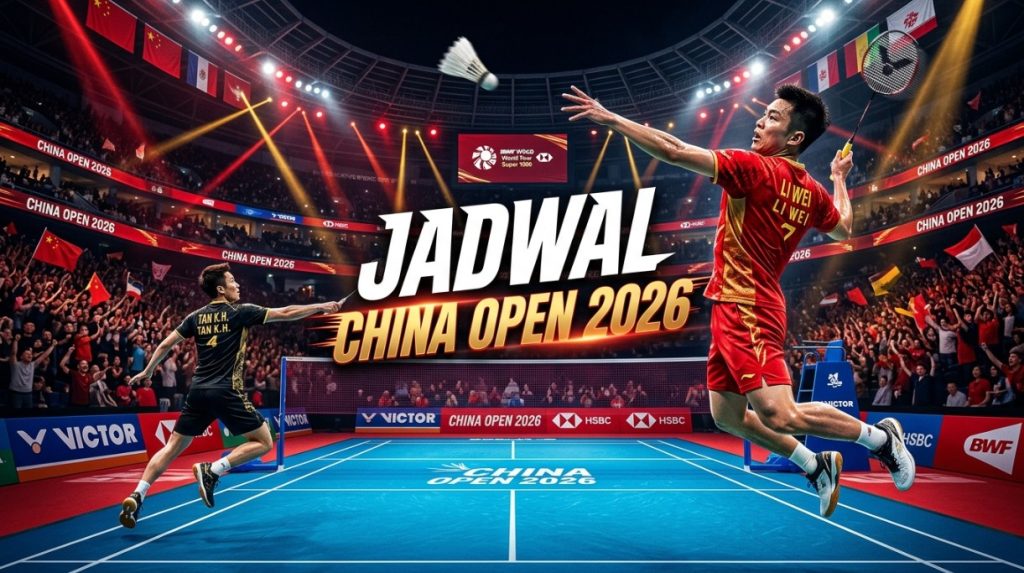 jadwal China Open 2026