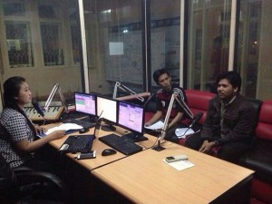 Rekaman Talkshow ITERA di D’Radio