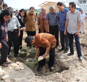 Pembangunan Kantin dan Mushola IOM Dimulai