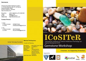 Workshop Gemstone and Its Supporting Technology