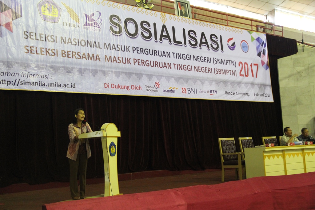 Ratusan Kepala Sekolah Ikuti Sosialisasi SNMPTN ITERA-Unila