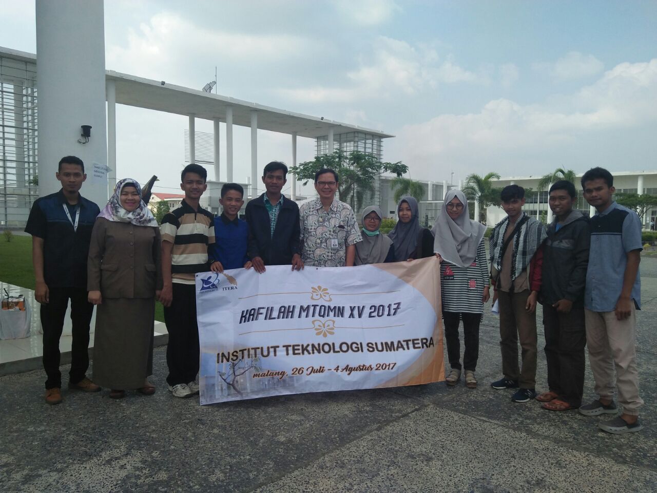 ITERA Kirim 10 Mahasiswa pada Ajang MTQMN 2017 di Malang