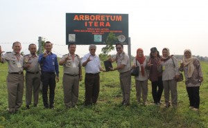 BPN Lampung Tanam Pohon di ITERA