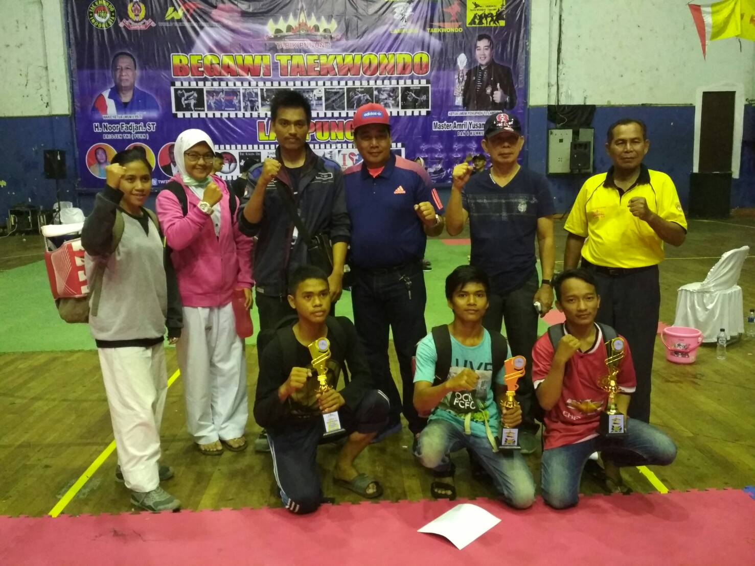 Tim Taekwondo ITERA Panen Medali