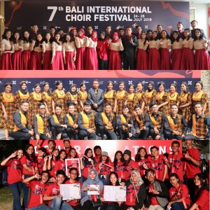 Tim ITERA Raih 2 Medali Perak pada Festival Paduan Suara Internasional di Bali