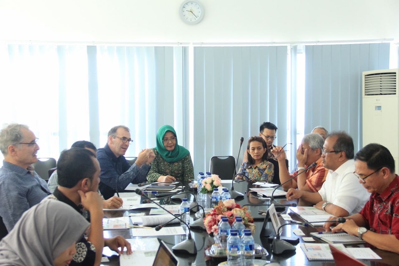 Tim Asian Development Bank (ADB) dan Kemenristekdikti Visitasi ITERA