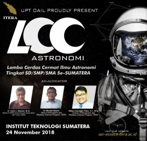 OAIL akan Gelar Astronomy Competition pada 24 November 2018