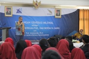 Mahasiswa ITERA Diminta Bersiap Hadapi Revolusi Industri 4.0 dengan Literasi Data dan Teknologi