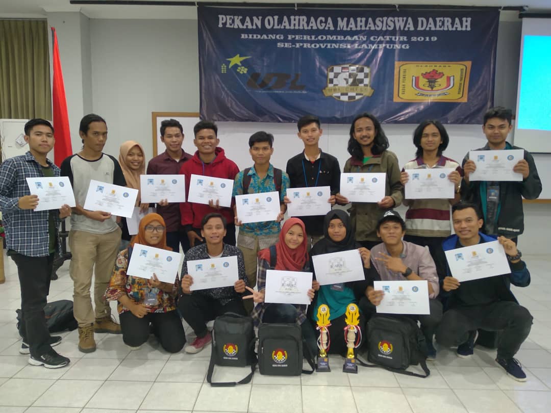 Juara Catur Pomda, Mahasiswi ITERA Wakili Lampung di Pomnas