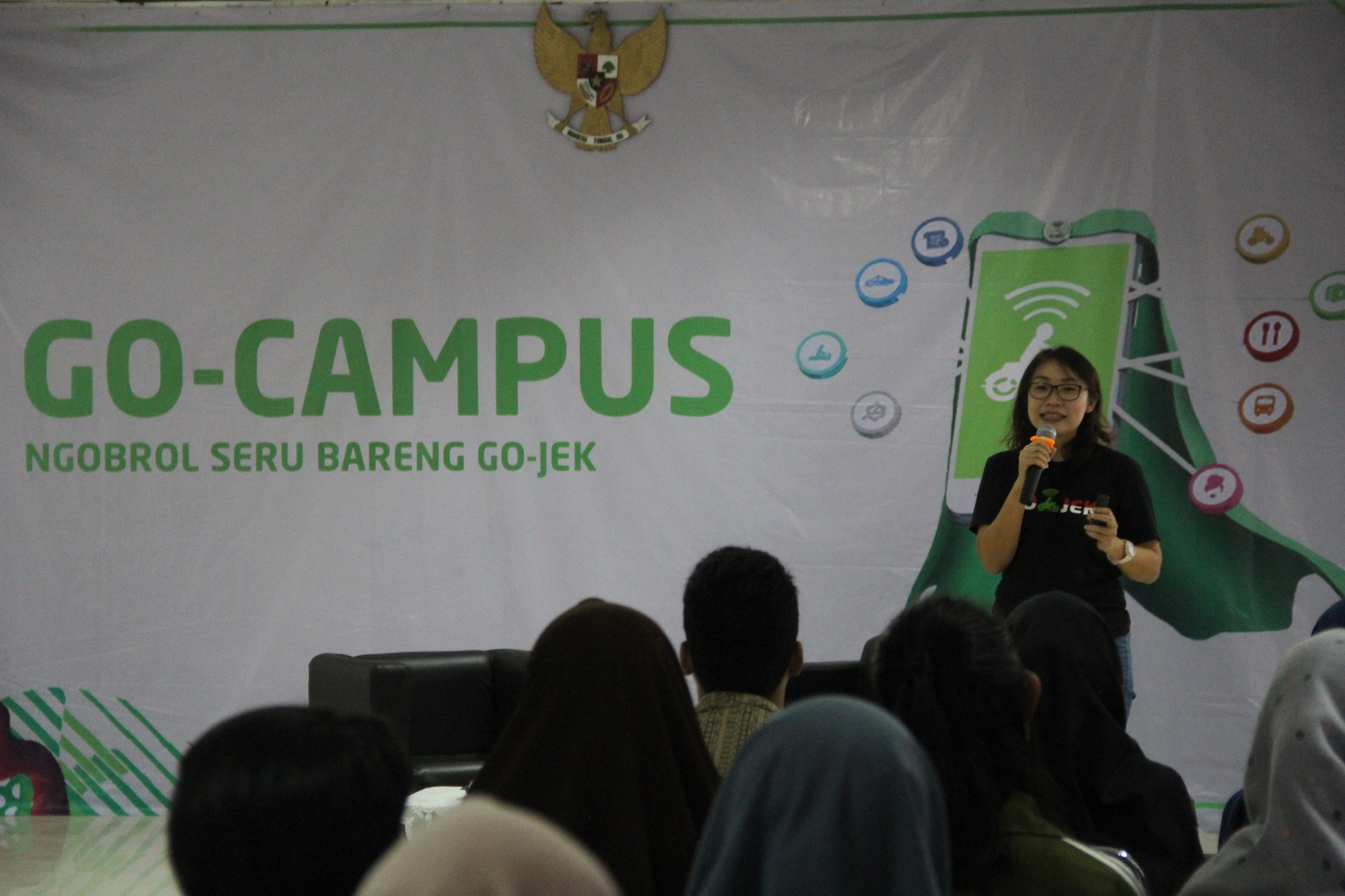 Go-Jek Ajak Mahasiswa ITERA Kreatif Bersaing di Era Digital