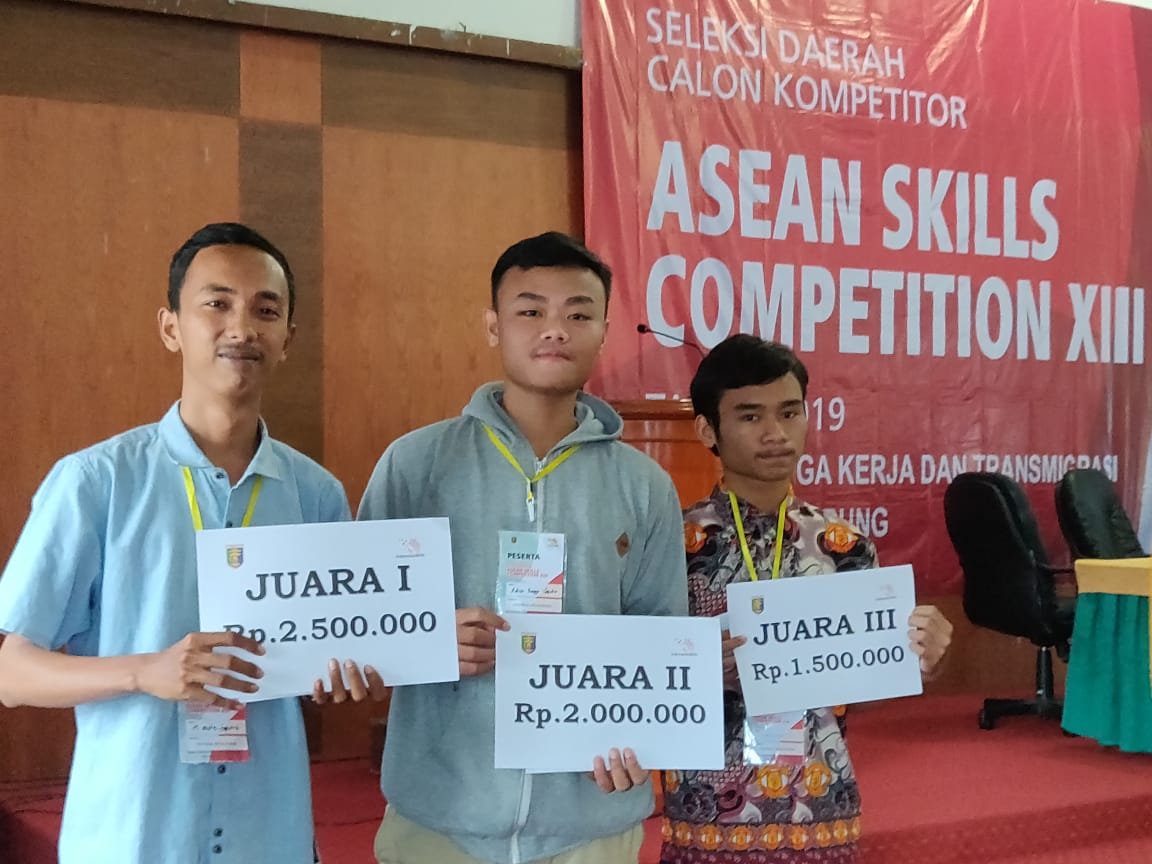 Juara Daerah, Mahasiswa ITERA Wakili Lampung di ASEAN Skills Competition XIII Tingkat Nasional