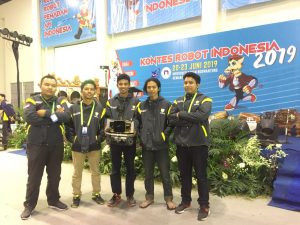 Robot Karya Mahasiswa ITERA Masuk Putaran Final KRI