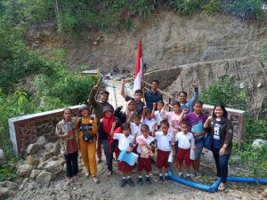 Mahasiswa ITERA Peduli Desa Terpencil di Sumatera Utara