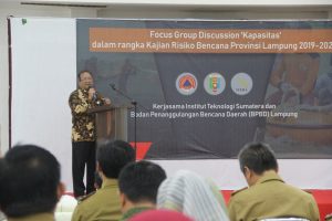 ITERA dan BPBD Lampung Susun Kajian Risiko Bencana