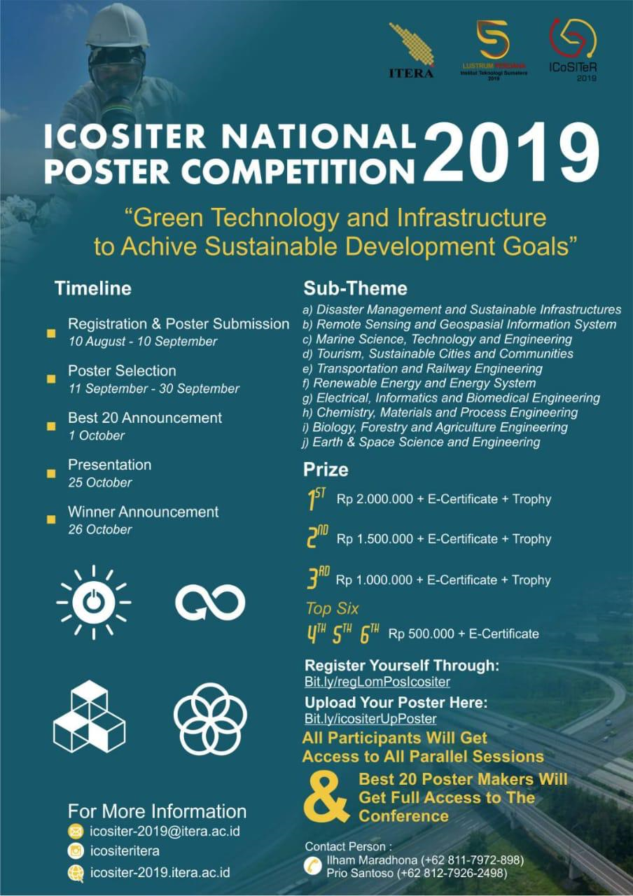 Icositer National Poster Competition 2019