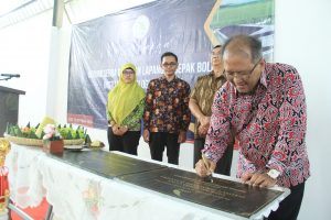 Resmikan Fasilitas Olahraga, Rektor Minta Mahasiswa Tingkatkan Prestasi