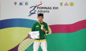 Mahasiswa ITERA Sumbangkan Emas Pertama untuk Lampung di Pomnas XVI