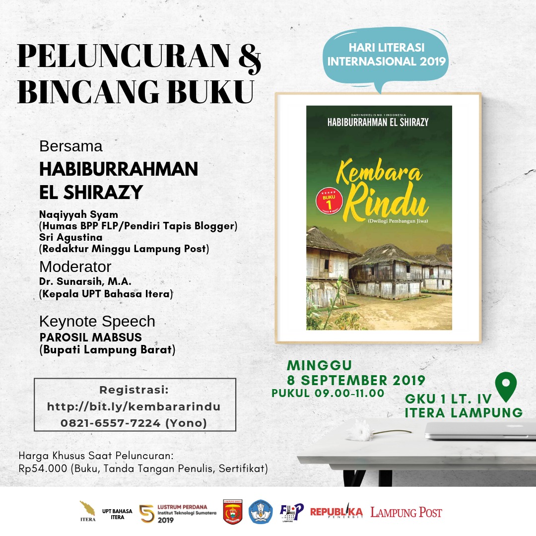 Peluncuran dan Bincang Novel Kembara Rindu Karya Habiburrahman El Shirazy