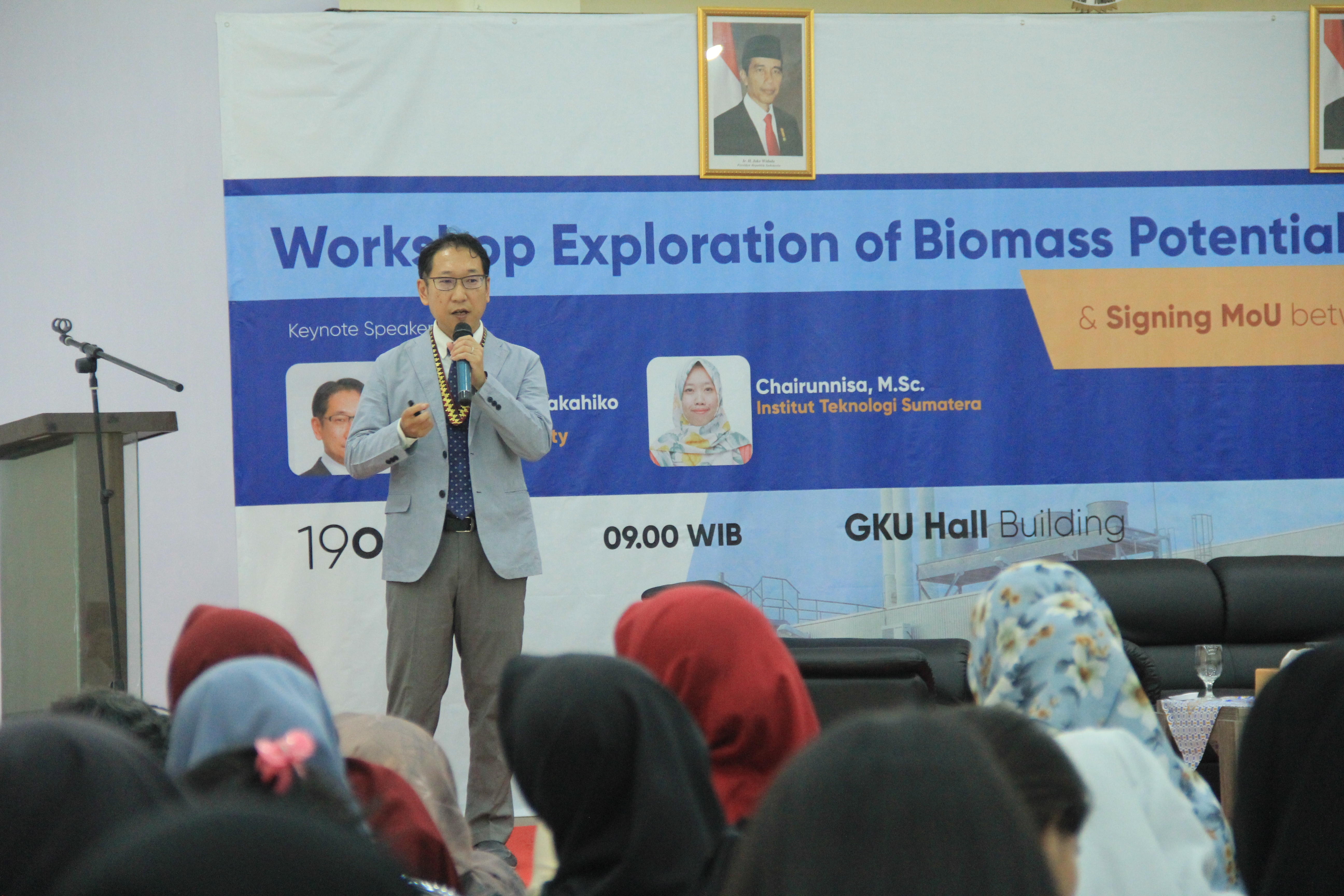 ITERA dan Universitas Kyushu Jepang Bahas Potensi Biomassa Sumatera