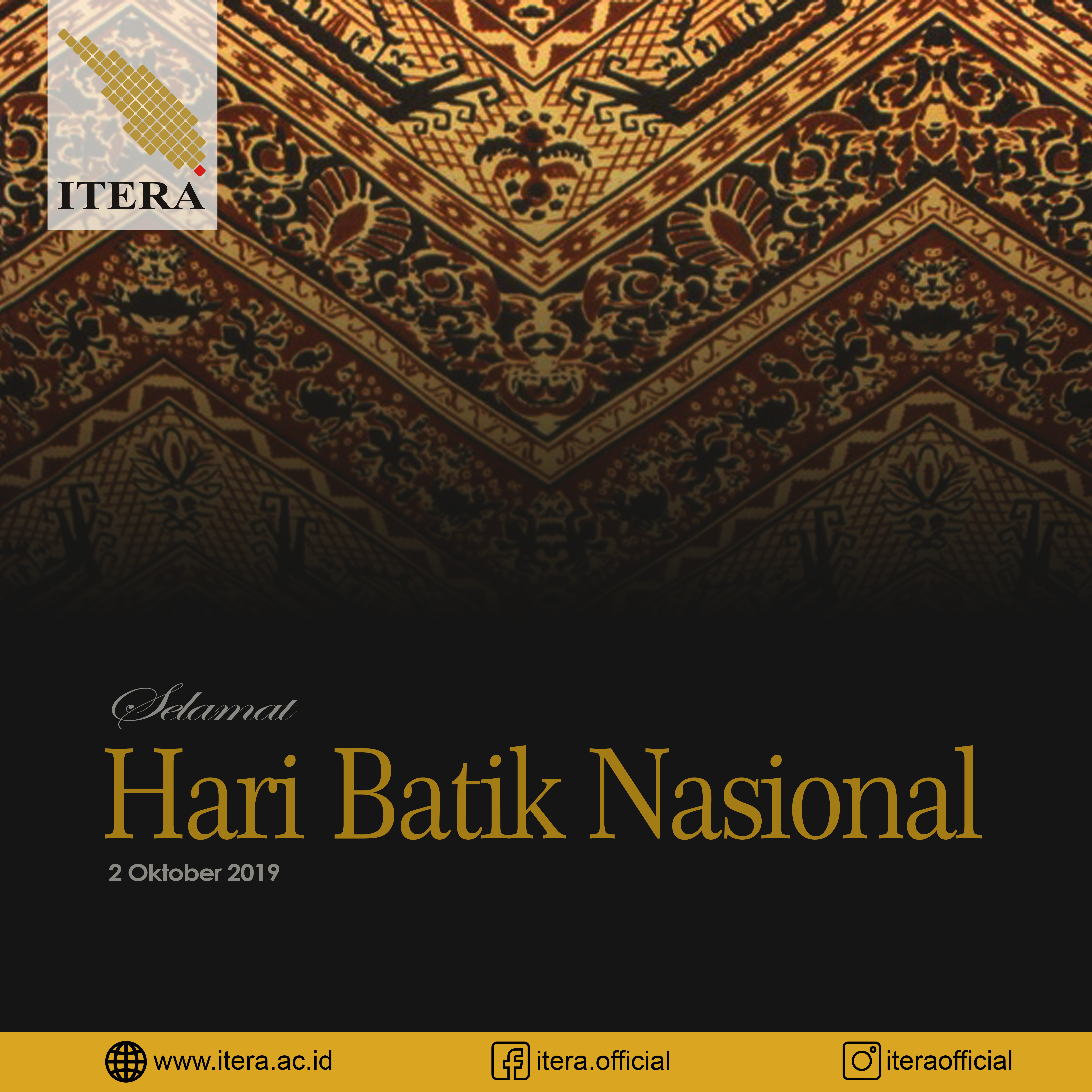 Selamat Hari Batik Nasional