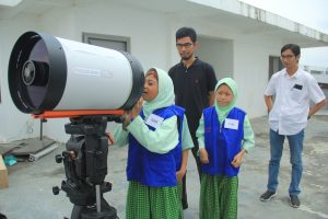 Kunjungi OAIL Reporter Cilik Lampost Jajal Teropong Bintang