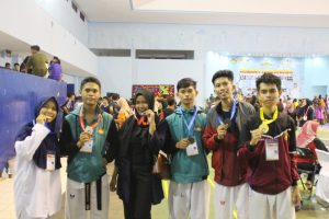 UKM Taekwondo ITERA Borong Prestasi di Ajang Begawi Taekwondo