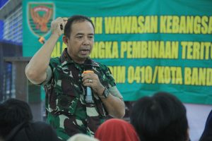 Ceramah Wawasan Kebangsaan ITERA Ajak Mahasiswa Bela Negara