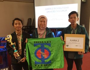 Mahasiswa Fisika ITERA Raih Juara II di Ajang National Science Innovation Expo