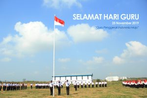 ITERA Adakan Upacara Peringatan Hari Guru