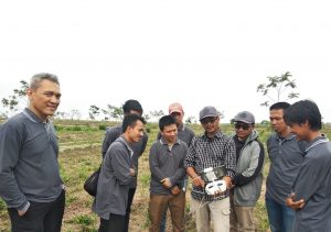 Kebun Raya ITERA Jadi Lokasi Pelatihan Pemetaan Foto Udara      