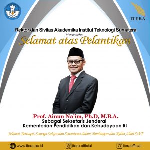 Mendikbud Lantik Prof. Ainun Na’im Sebagai Sekretaris Jenderal