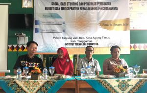 Mahasiswa KKN ITERA Sosialisasi Penanganan Stunting di Tanggamus