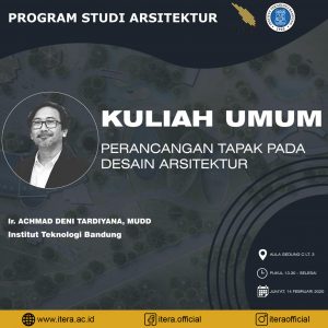 Kuliah Umum Perancangan Tapak Pada Desain Arsitektur