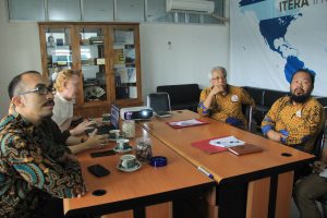 Tim Digital Lampung Post Jajaki Kerja Sama dengan ITERA
