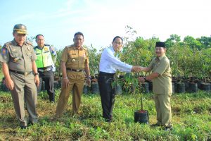 Walikota Bandar Lampung Serahkan 1.000 Bibit Durian ke ITERA