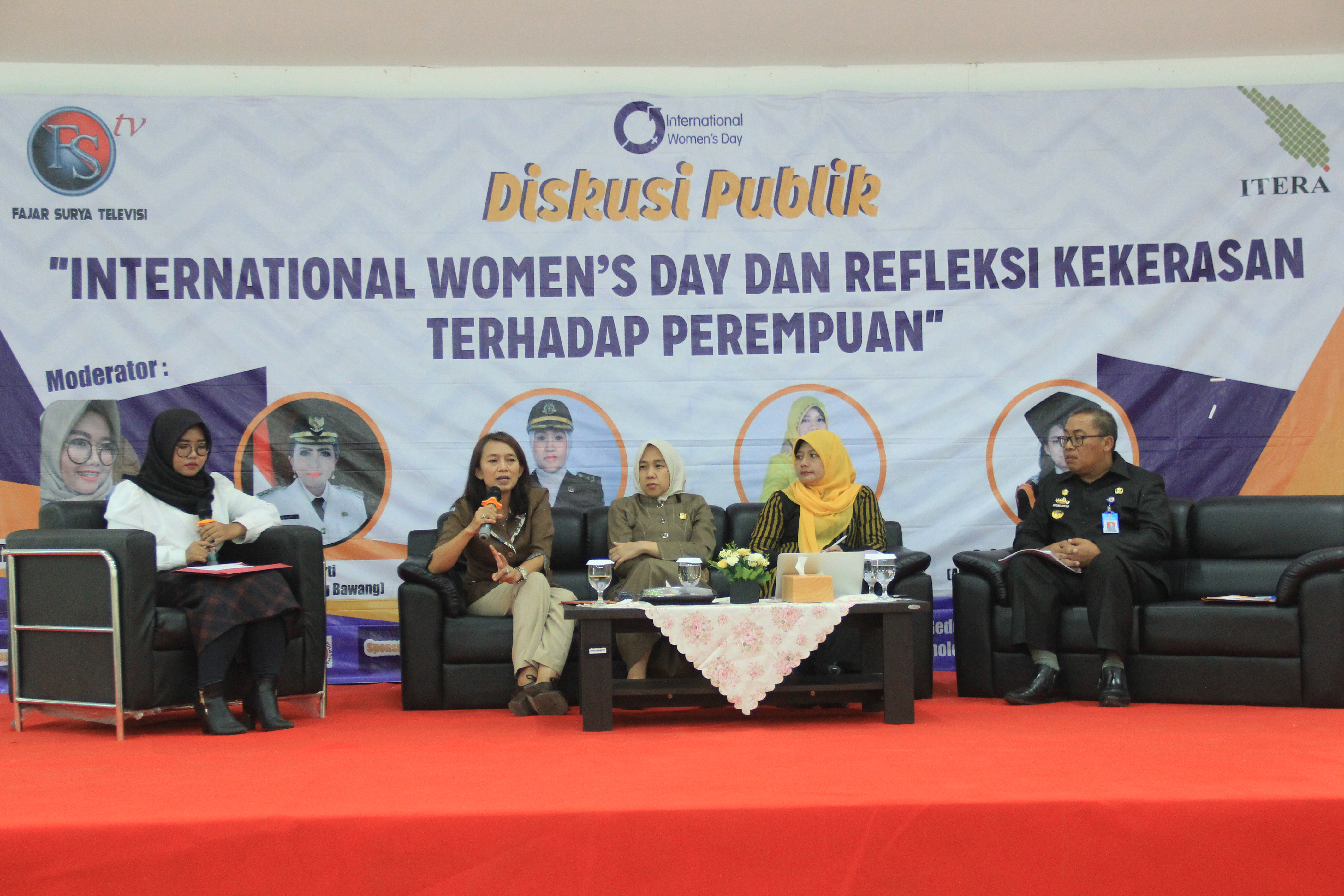 Diskusi International Womens Day ITERA Hadirkan Tokoh Perempuan Lampung