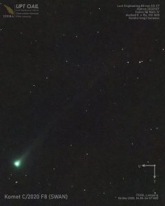 OAIL ITERA Berhasil Abadikan Kemunculan Komet Swan