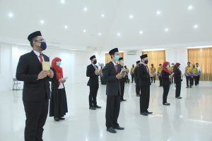 Rektor ITERA Lantik 12 Pejabat Baru Program Studi