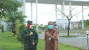 Danrem 043 Garuda Hitam Kunjungan Silaturahmi ke ITERA