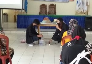 Mahasiswa KKN ITERA Sosialisasi Mitigasi Bencana di Jatimulyo